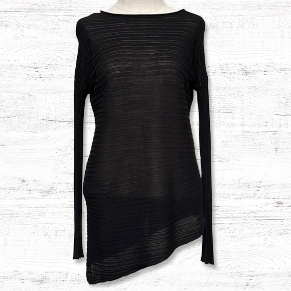 Elie Tahari Sweaters - { Elie Tahari } - Asymmetrical Sweater